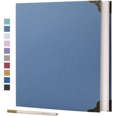 Vienrose Selbstklebendes Fotoalbum, 40 Seiten Hardcover mit DIY Scrapbooking