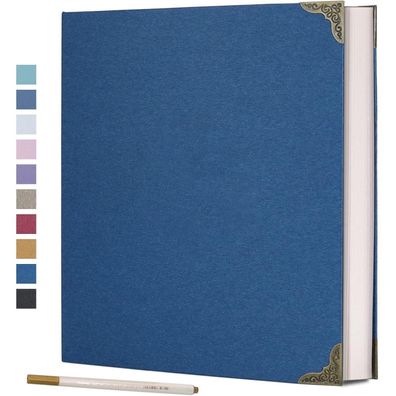 Vienrose Selbstklebendes Fotoalbum 60 Seiten Hardcover mit DIY Scrapbooking