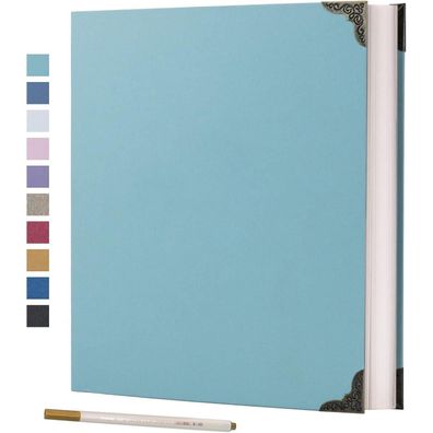 Vienrose Selbstklebendes Fotoalbum, 60 Seiten Hardcover Scrapbooking Kit