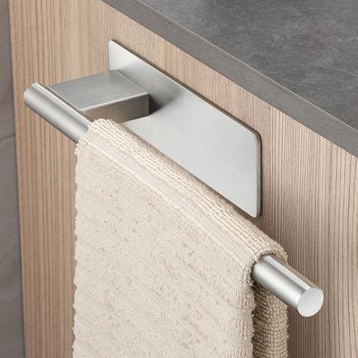 Dvocel Handtuchhalter ohne Bohren, 304 Edelstahl, Selbstklebend, Wandmontage