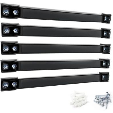 Storystore 5er Set Werkzeug Magnetleiste 40cm Stark Magnetschiene für Garage
