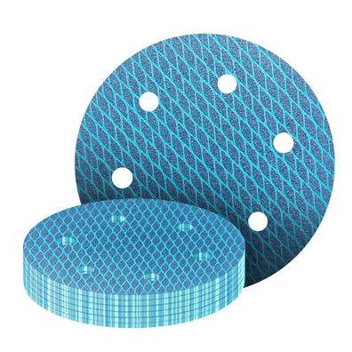 GZKTY 25tlg Klett Schleifpapier 225mm Exzenterschleifer, 6-Loch, Körnung