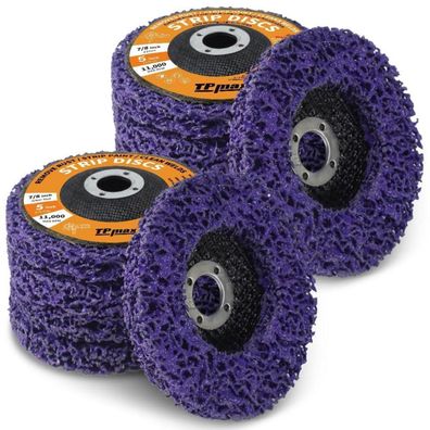 TPmax 125mm Schleifscheiben Set (10 Stück) CSD Reinigungsscheiben für