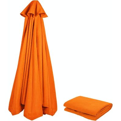 Nafgqiy Sonnenschirm Ersatzbezug 3m, 6/8 Streben, UV Schutz 80, Windfest