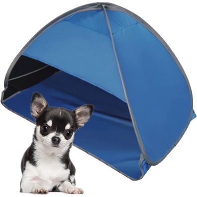 Hacraho Pop Up Strandzelt für Hunde & Katzen - UV-Schutz, faltbar, mit