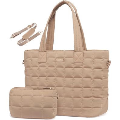 Lovevook Laptoptasche Damen 15,6 Zoll, Große Arbeitstasche Shopper