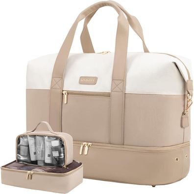 Lovevook Damen Weekender Reisetasche, Großes Handgepäck für Flugzeug