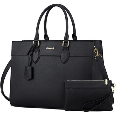Lovevook Laptoptasche Damen 17,3 Zoll Arbeitstasche Handtasche Schultertasche