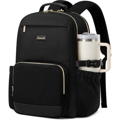 Lovevook Rucksack Damen 18 Zoll Laptop Schulrucksack Elegant für Uni, Arbeit