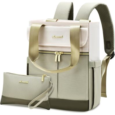 Lovevook Rucksack Damen Klein Cityrucksack 2 in 1 Rucksacktasche Elegant für