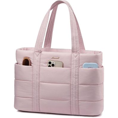 Lovevook Laptoptasche Damen 15,6 Zoll Shopper Handtasche Arbeitstasche Groß