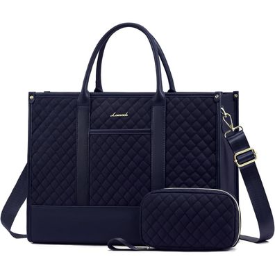 Lovevook Laptoptasche Damen 17 Zoll, wasserdicht, Arbeitstasche, große