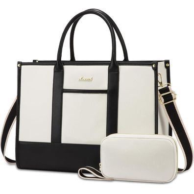 Lovevook Laptoptasche Damen 15,6 Zoll, wasserdicht, Arbeitstasche, Aktentasche