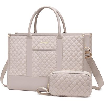 Lovevook Laptoptasche Handtasche Damen 15,6 Zoll, Wasserdicht Arbeitstasche