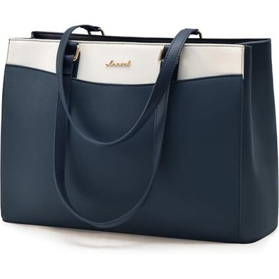 Lovevook Laptoptasche Damen 15,6 Zoll, elegante Arbeitstasche Business Shopper