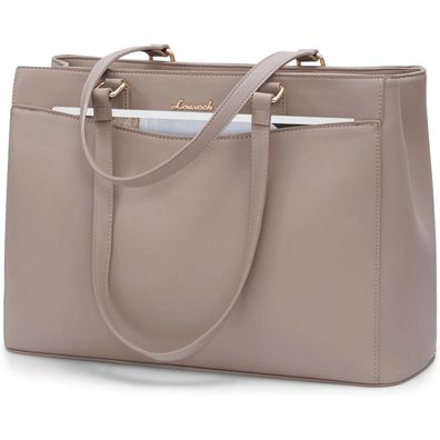 Lovevook Laptoptasche Handtasche Damen 15,6 Zoll, Elegante Arbeitstasche