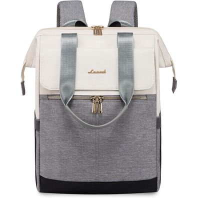 Lovevook Damen Rucksack 17,3 Zoll, Laptop Schulrucksack Wasserdicht, Elegant