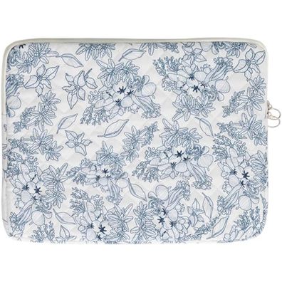 Tiaastap MacBook Air M3 13 Zoll Hülle, Laptoptasche mit Blumenmuster für