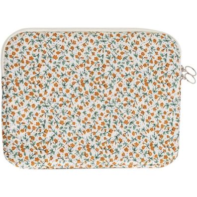Tiaastap MacBook Air M3 13 Zoll Hülle Laptoptasche Blumenmuster, auch für 15