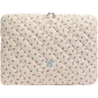 Tiaastap Puffy Laptop Hülle für 11-15 Zoll Laptops, Süße Laptoptasche für