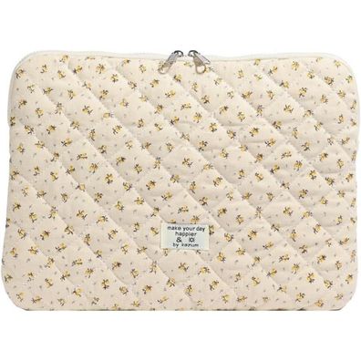 Tiaastap Puffy Laptoptasche für 11-15 Zoll Laptops, Süße Hülle für MacBook