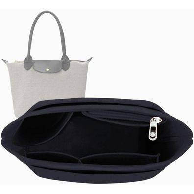 Lckaey Geldbörsen-Organizer für Le Pliage Tasche, Größe L, Dunkelgrau