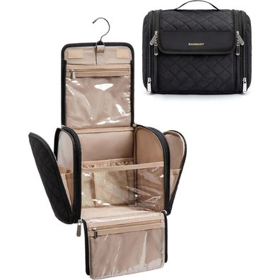 Bagsmart Großer Make-Up Organizer Kulturbeutel Damen mit Aufhängung