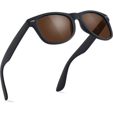 wearPro Polarisierte Sonnenbrille Herren Damen Unisex Retro Klassisch Vintage