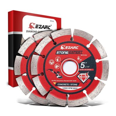 EZARC Diamant Trennscheibe 125 mm Segmentiert (2er-Set)