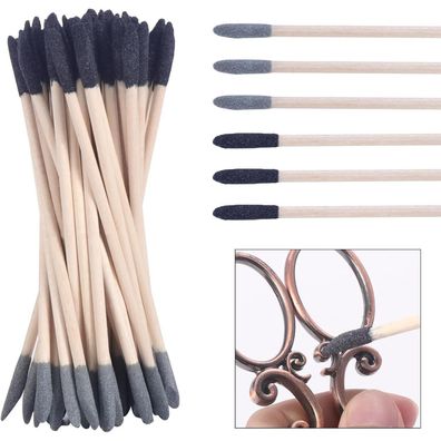 WiMas 50er Pack Schleifstäbchen, doppelseitig, 150/280 Grit, für Modellbau