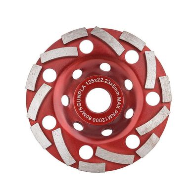Gunpla Diamant Schleiftopf 125 mm x 22,2 mm - für Beton, Fliesenkleber