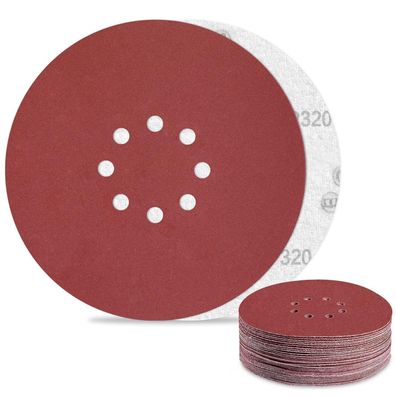 Awutzut Schleifpapier 225mm Klett, 320 Körnung, 30 Stück für