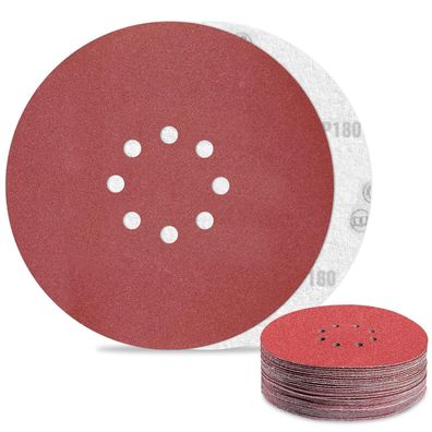 Awutzut Schleifpapier 225mm Klett P180, 30 Stück für Trockenbauschleifer
