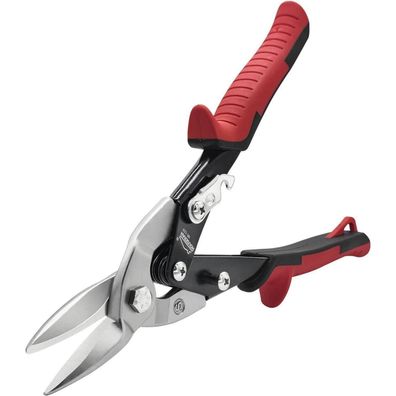 Houseran Blechschere 255mm CR-V Stahl mit Sicherheitssperre und rutschfestem