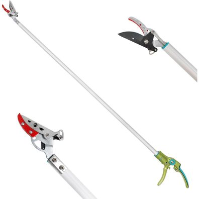 FLORA GUARD 80cm Baumschere mit Feststellvorrichtung und 180-Grad-drehbarem