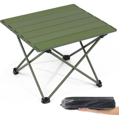 Outplea Ultra Leichter Campingtisch Klappbar Klein aus Aluminium mit Tasche