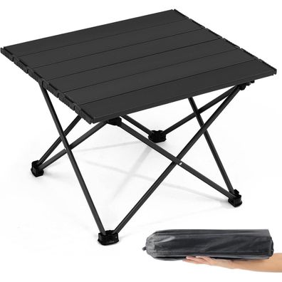 Outplea Ultra Leichter Campingtisch Klappbar Klein aus Aluminium mit Tasche