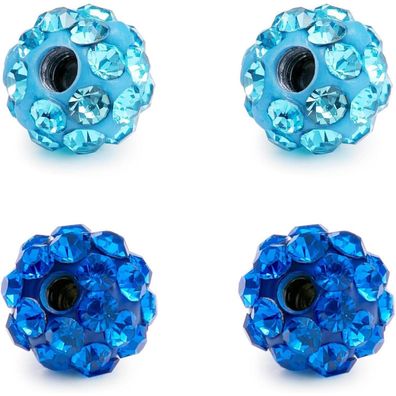 Rajnard Piercing Kugel Chirurgenstahl 1,6/1,2/1,0/0,8mm Gewinde Ersatzkugel