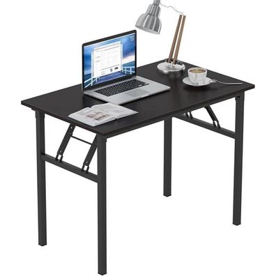AuraCraft Klapptisch Schreibtisch Computertisch PC Tisch Holz Officetisch