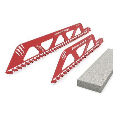 EZARC Hartmetall Säbelsägeblätter Stein 300mm+450mm (2 Stück) für Porenbeton