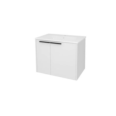 Kolpa BELLA Schrank mit Waschbecken OUB 70 WH