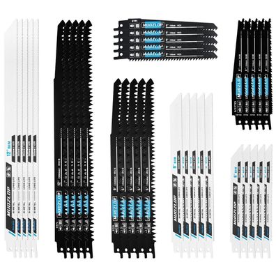 Muozlop 35er Säbelsägeblätter Set für Holz und Metall, CRV & BIM, inkl