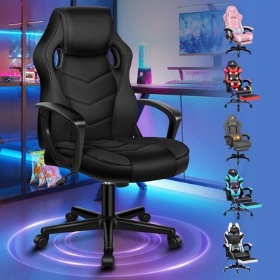 Alfordson Racing Schreibtischstuhl, Ergonomischer Bürostuhl, 150 kg belastbar