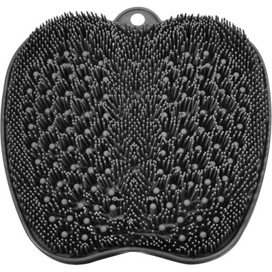 BESKAR Duschfuß-Scrubber-Matte mit Saugnäpfen - Fuß-Spa-Bürste für Reinigung
