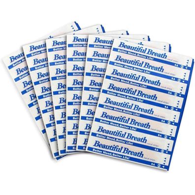 Mymulike Nasenpflaster Größe L (66 x 19 mm) - 300 Stück Nasenstrips für