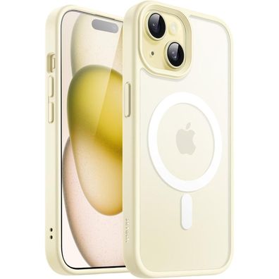 JETech Magnetische Hülle für iPhone 15 6,1 Zoll, MagSafe-kompatibel