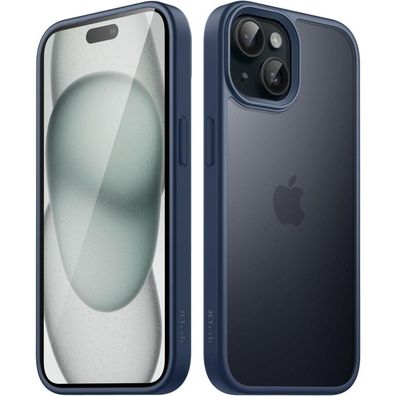 JETech Matt Hülle für iPhone 15 6,1 Zoll - Stoßfest nach Militärstandard
