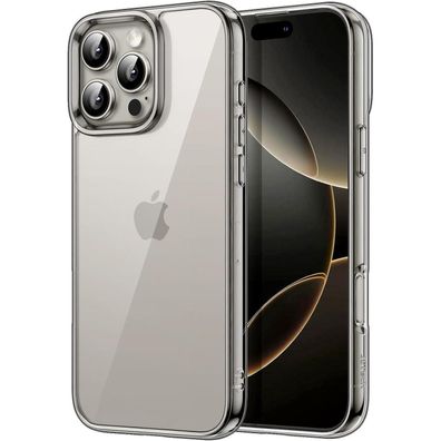 JETech Hülle für iPhone 16 Pro Max 6,9 Zoll - Transparent, Stoßfest