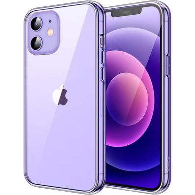 JETech Hülle für iPhone 12 Mini 5,4 Zoll, Nie Vergilbung, Stoßfeste Handyhülle