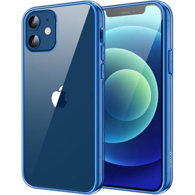 JETech Hülle für iPhone 12 Mini (5,4 Zoll) - Nie Vergilbung, Stoßfest, Klar